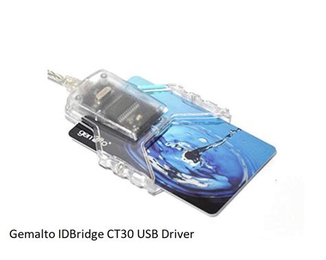 gemalto idprime .net smart card|Gemalto ct30 drivers windows 10.